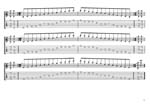 GuitarPro7 TAB: BAGED octaves C pentatonic major scale 1313131 sweep patterns pdf